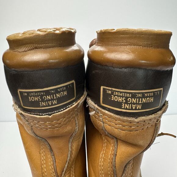 LL Bean Main Hunting Shoe 10”,Women 8 Duck Boot Excellent ! - Picture 14 of 16